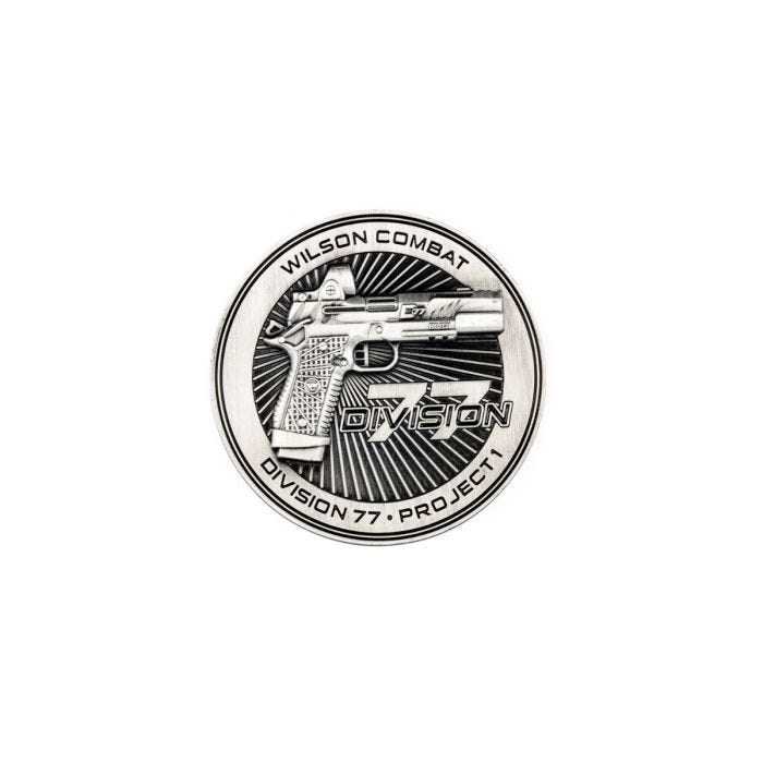 Division 77 Project 1 Challenge Coin – Military Style Collectible