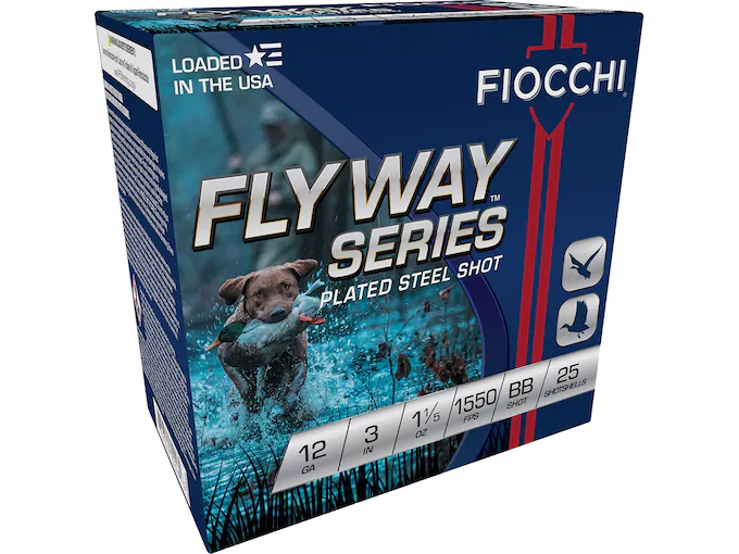 Fiocchi 3-1/2″ Speed Steel 12 Gauge Ammunition – High Velocity Steel Shot