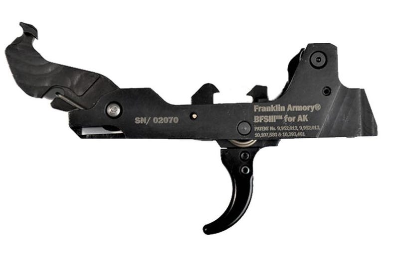 Franklin Armory BFSIII AK-C1 Binary Trigger Firing System For AK Platform Curved Trigger