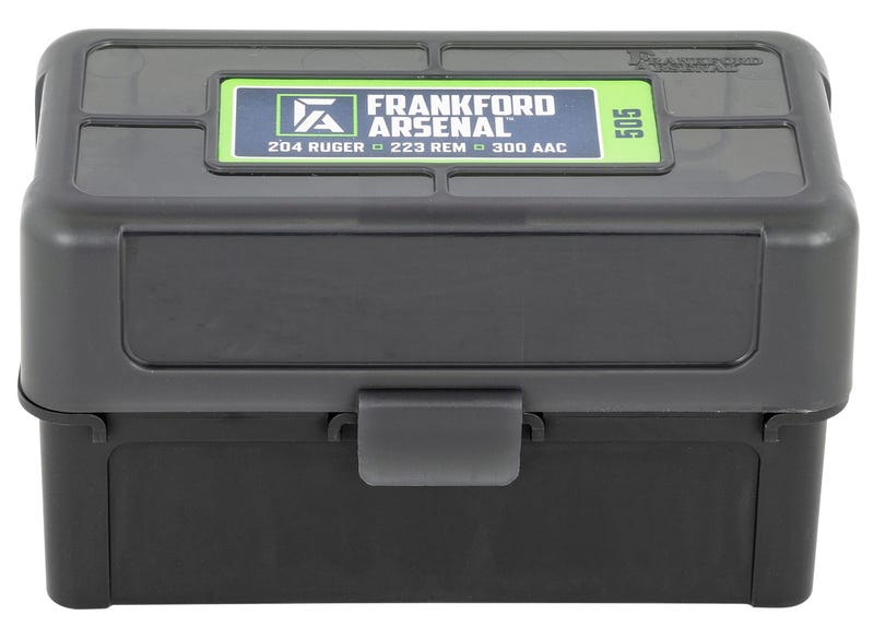 Franklin Armory Hinge-Top Ammo Box .17 Caliber 50-Rounds