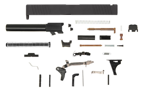 Glock® 17 Compatible Pistol Build Kit w/ Front & Rear Serrated Slide — image 2
