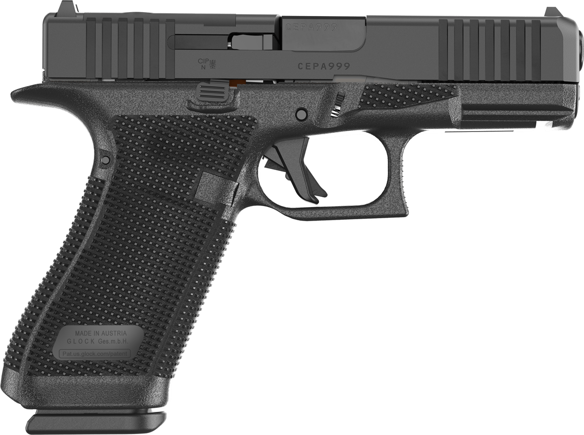 Glock G45 Gen6 9mm Pistol – 10-Round Capacity – Compact Crossover Design