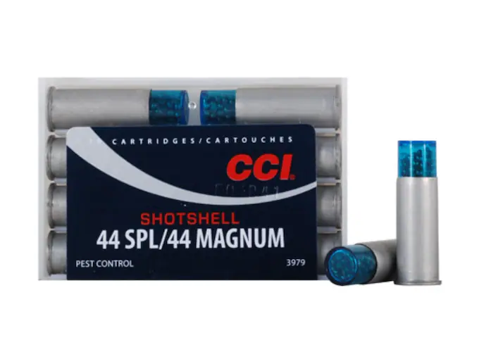 CCI Shotshell 44 Special Ammo – 140 Grain Lead Shot – 200 Rounds – Glock Switch Compatible